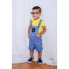 Conjunto  Minions Jardineira + Polo 