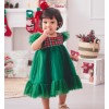 Vestido Natal Green