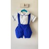 Conjunto Vitoriano Azul Royal