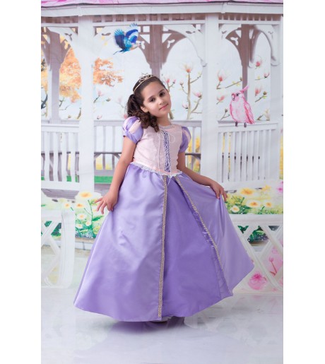 Vestido Rapunzel Luxo